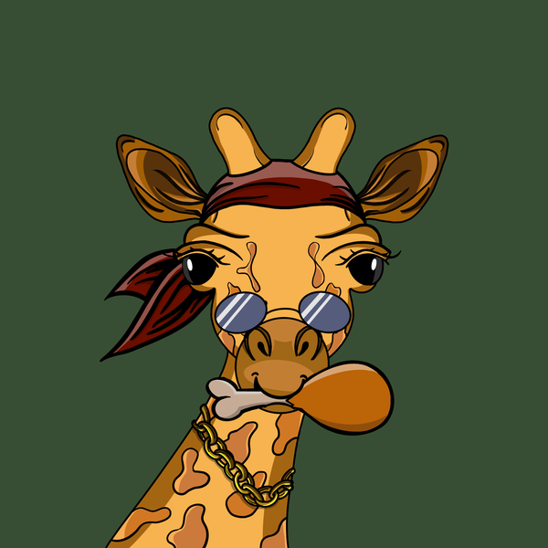 Image of Cool Giraffe #019