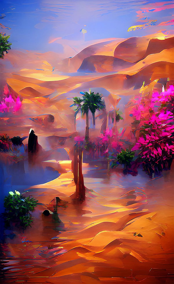 An image of The Desert Mirage