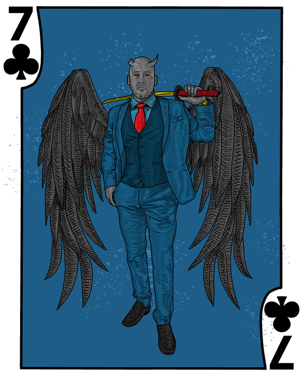 An image of 7 of Clubs