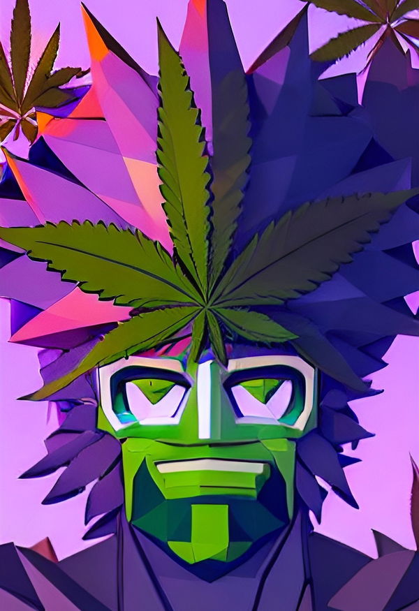 Image of AI Pothead #17