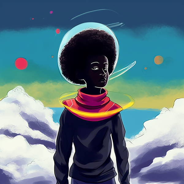 An image of Afrospace Boy Retro