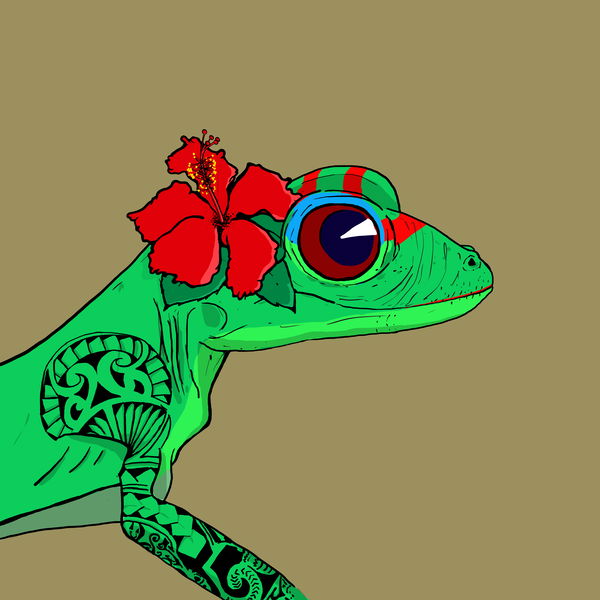 An image of Geko 0006 (Rare Hawaiian)