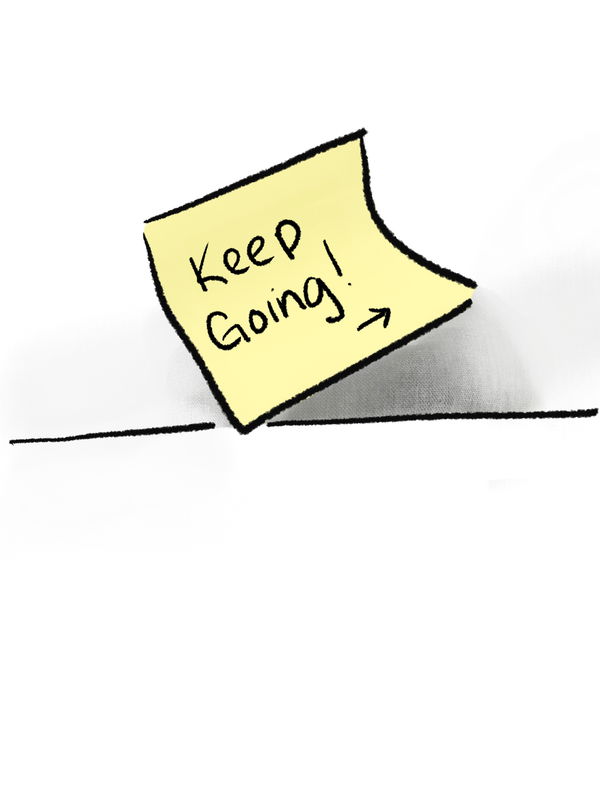 Image of Note, Keep Going