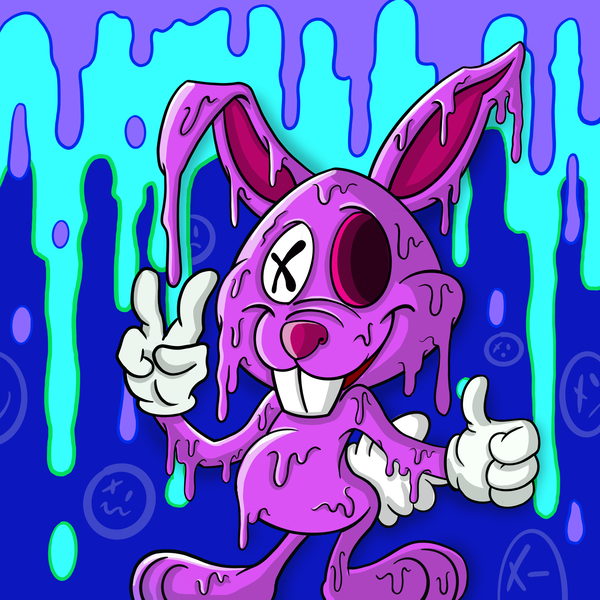 An image of melty bunny purple