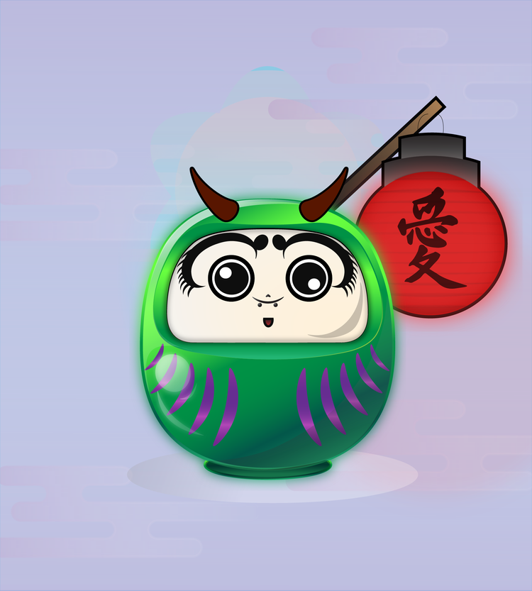 Image of AlgoDaruma #0005