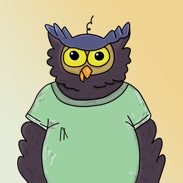 Image of Owlgos Owl Original Series #004