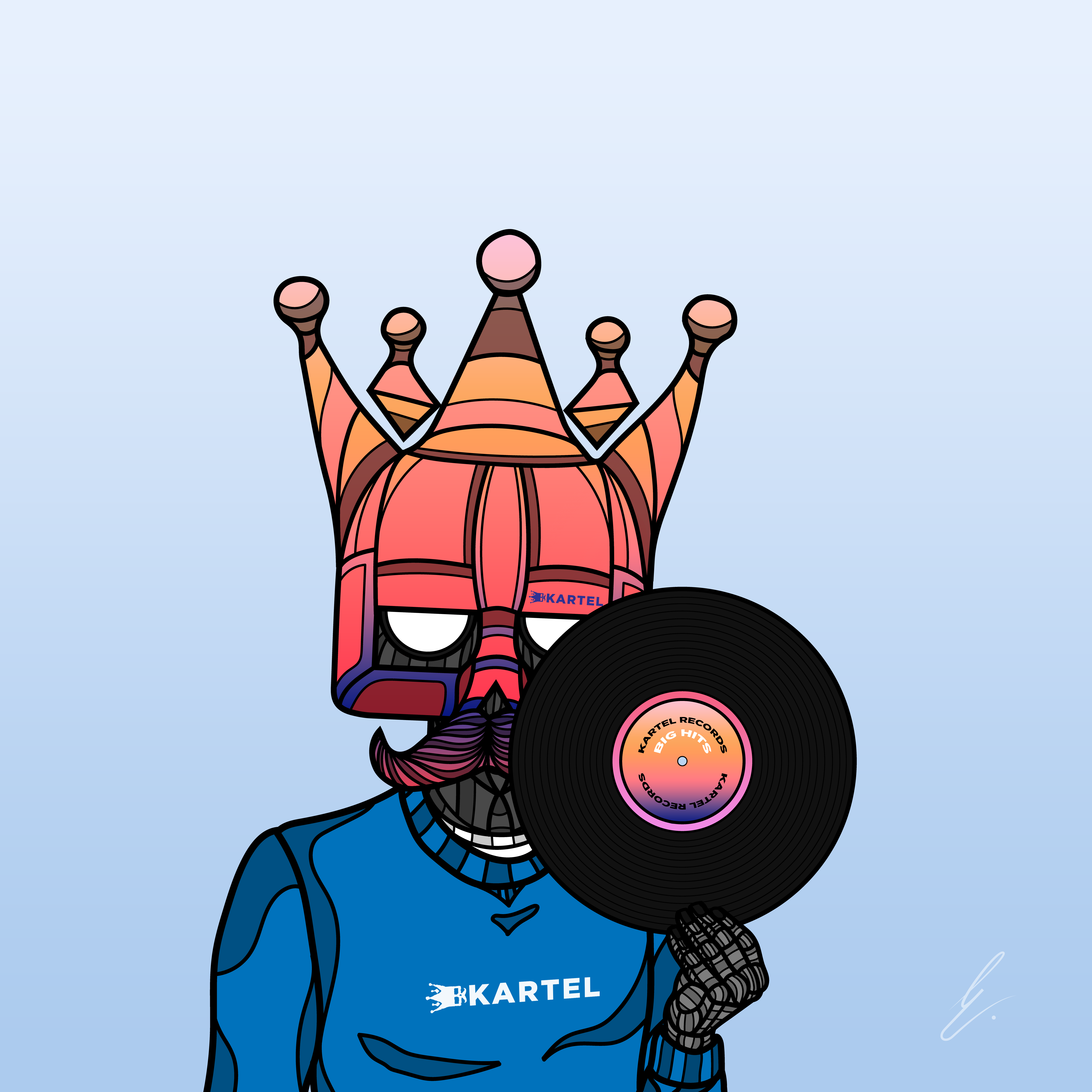 B-KARTEL: SQUADDIES #1792 NFT on Algorand
