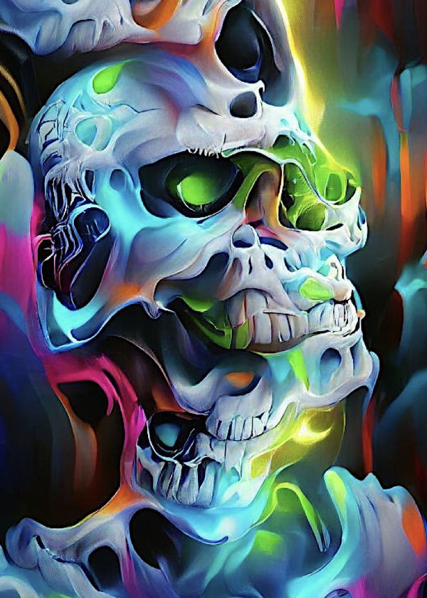 Image of Psycho Skulls  113