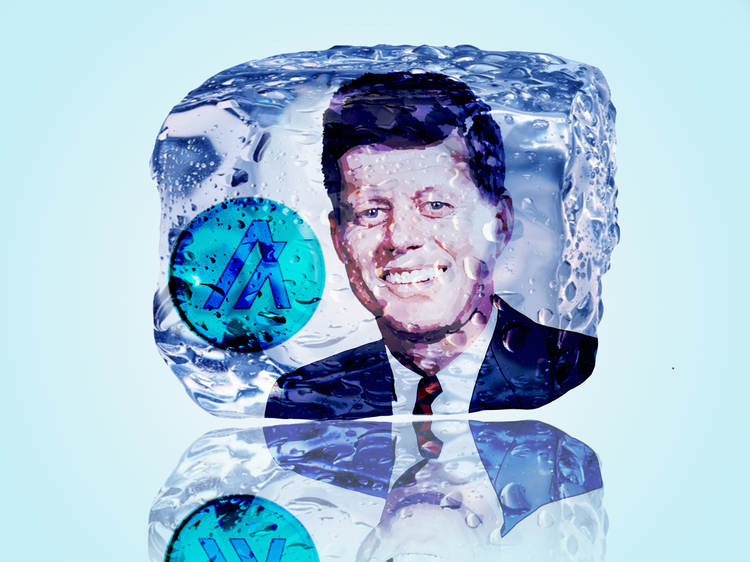 Image of Ice Cubed John F Kennedy