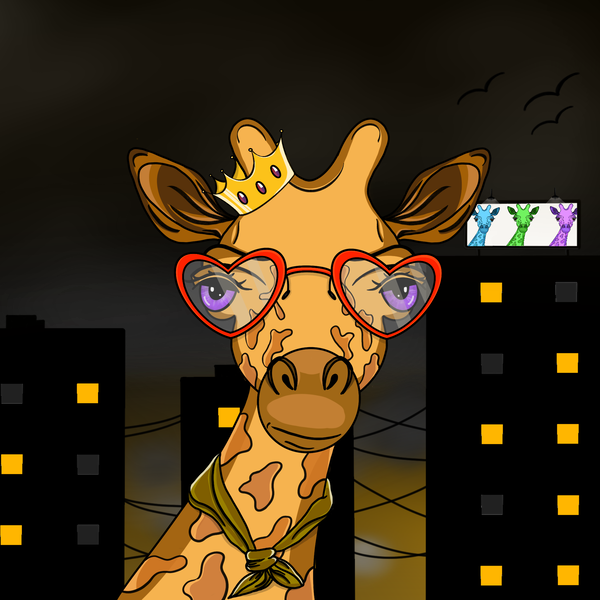 Image of Cool Giraffe #044