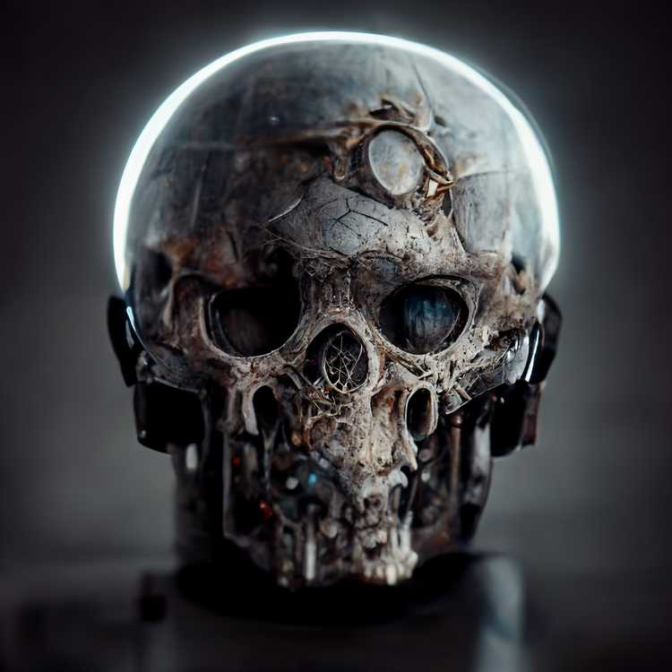 Image of Cyber Skull #59