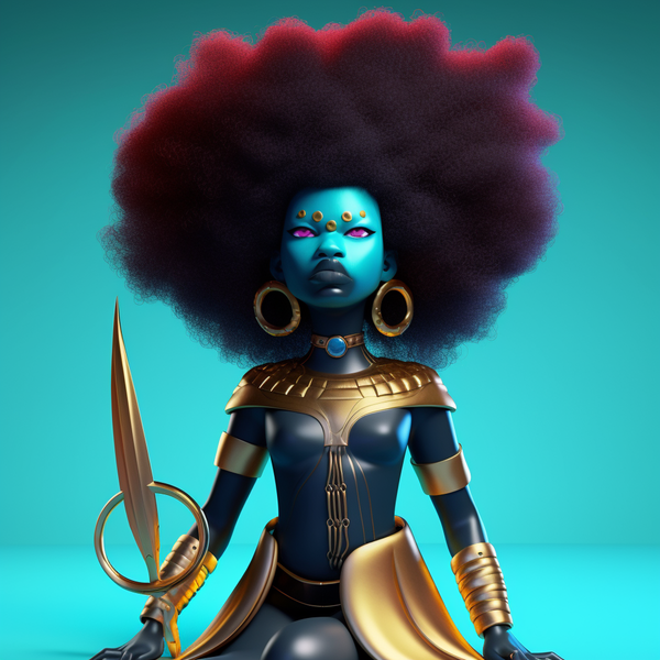 An image of Fro Custom #024- Joessa Froblade