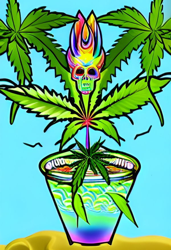 Image of AI Pothead #40