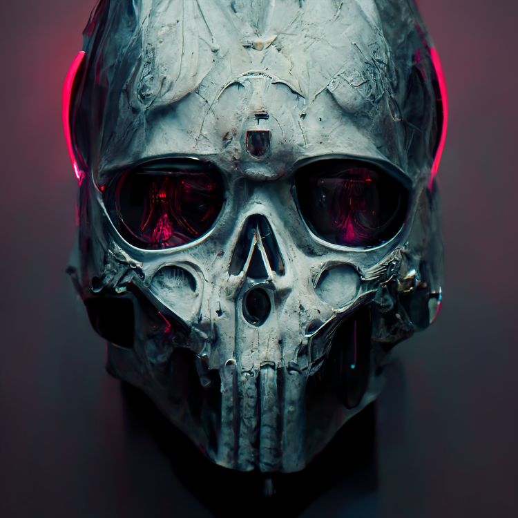 Image of Cyber Skull #56