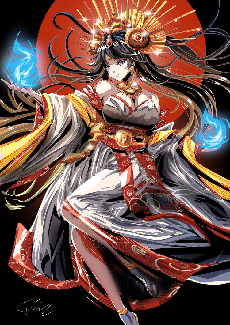 Image of Old Goddess Amaterasu