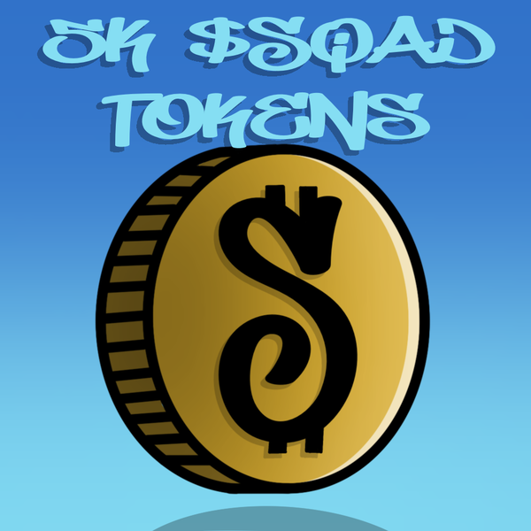 An image of 5000 $SQUAD TOKENS