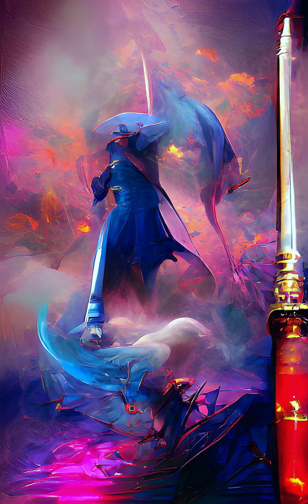 An image of The Azure Swordsman