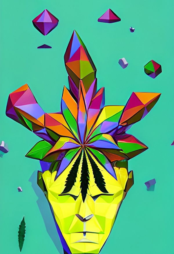 An image of AI Pothead #6