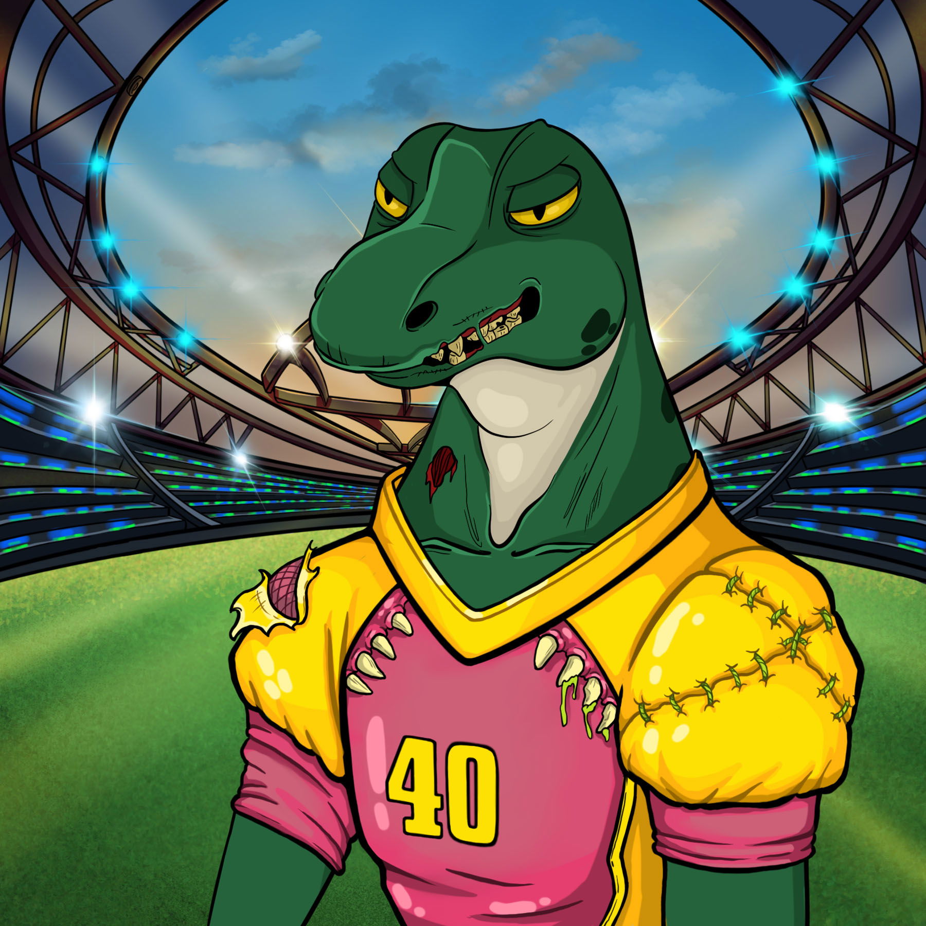 Super Bowl Goanna 1003 NFT on Algorand