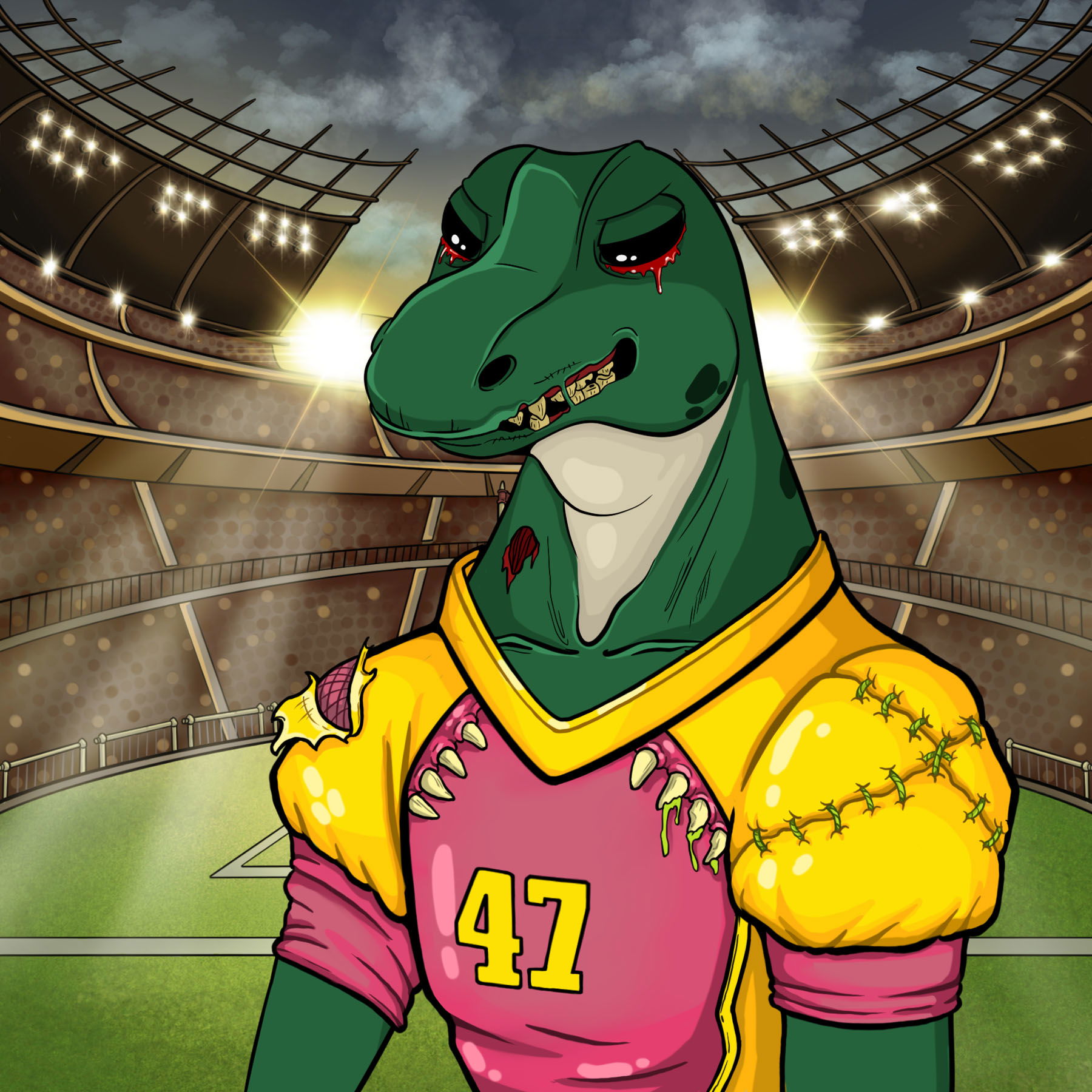 Super Bowl Goanna 1031 NFT on Algorand