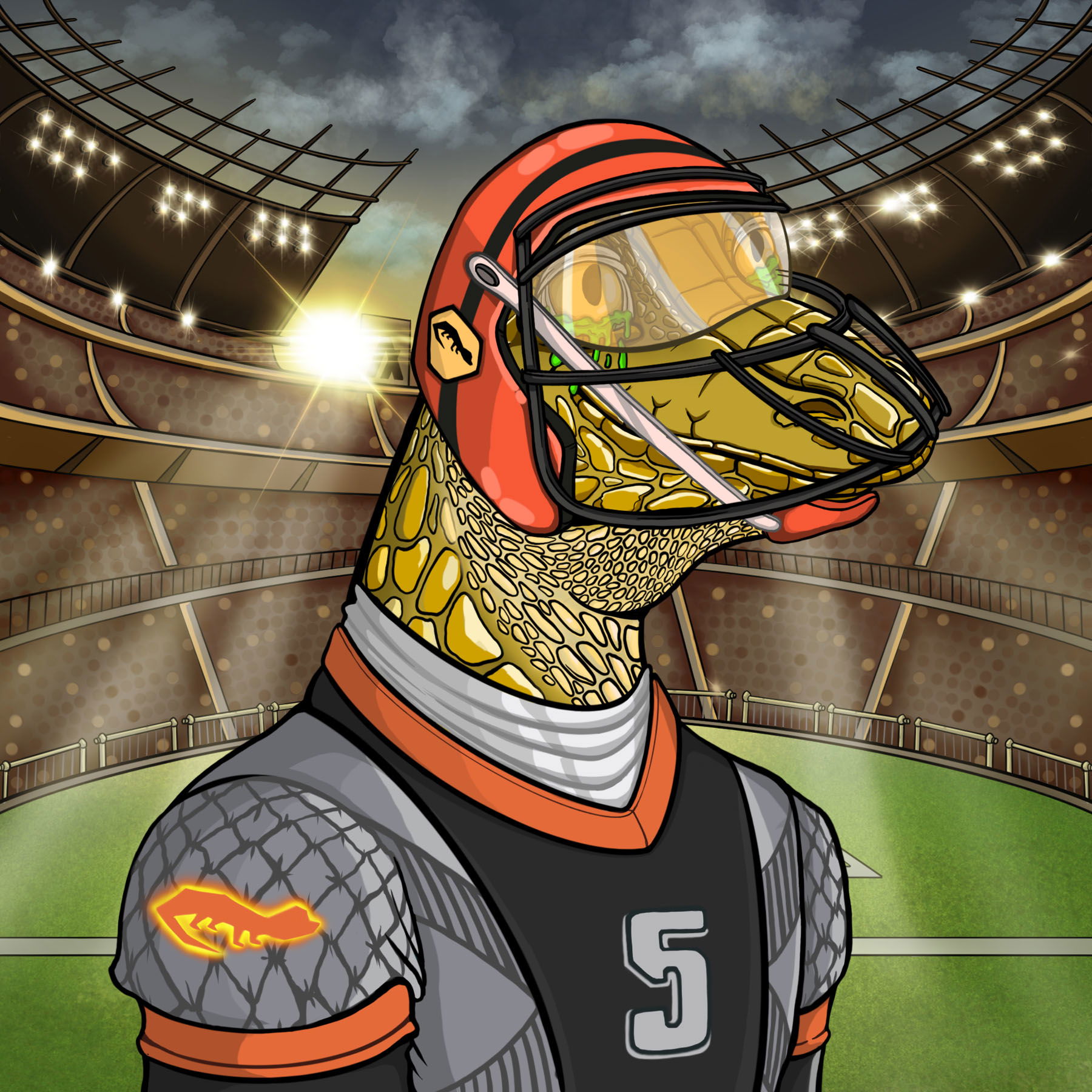 Super Bowl Goanna 0022 NFT on Algorand