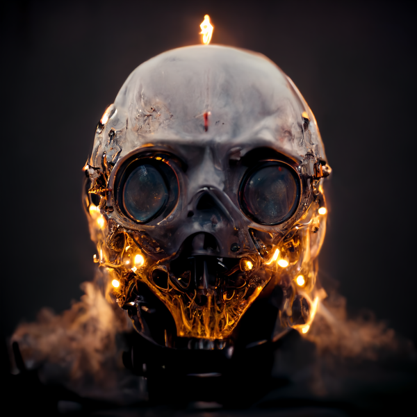 Image of Cyber Skull #74