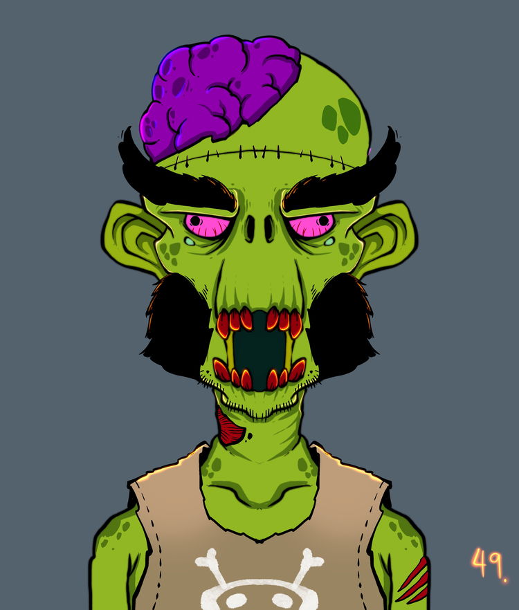 Image of Algo zombie #049