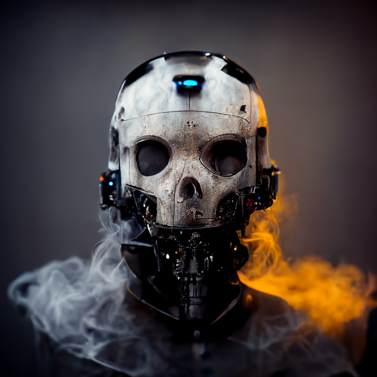 Image of Cyber Skull #77