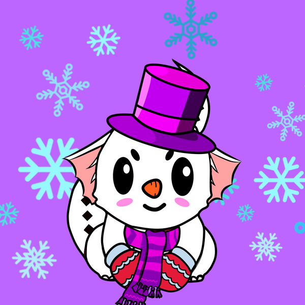 An image of Little Dragon #075 Snowman