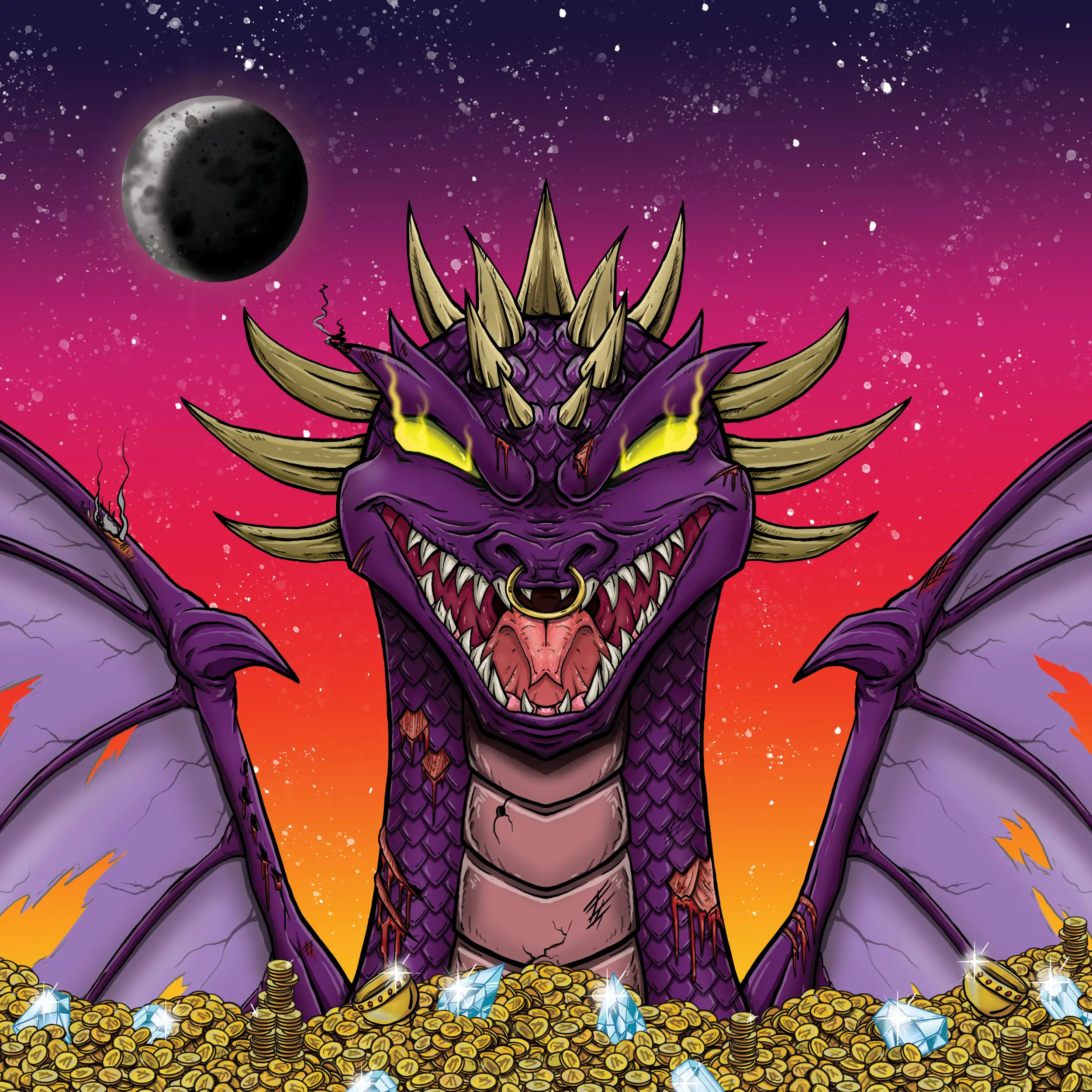 Image of DragonFi Moon Dragons #216