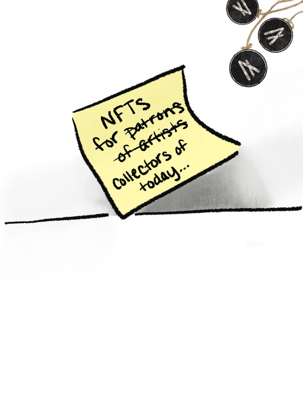 Image of Note, NFTs strings attached