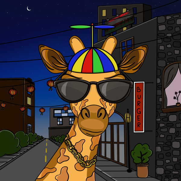 Image of Cool Giraffe #038