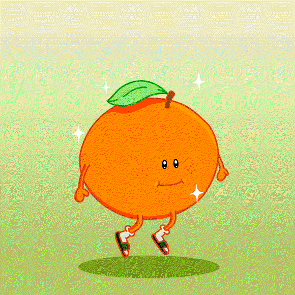 An image of Half-time orange