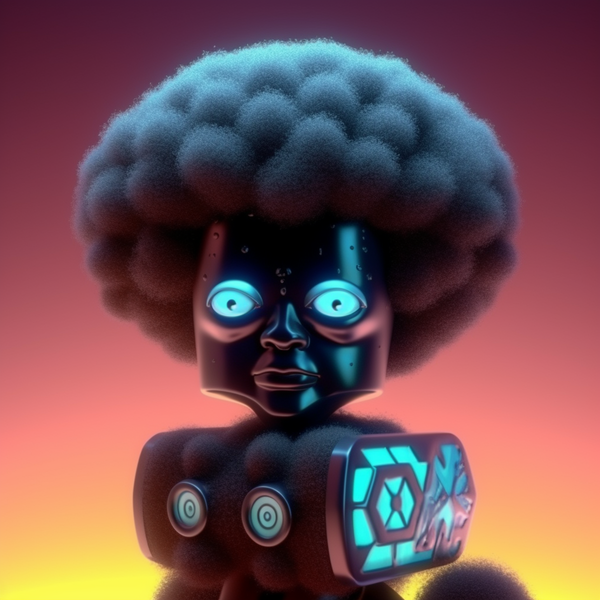 An image of Fro Custom #028- Calamitous X