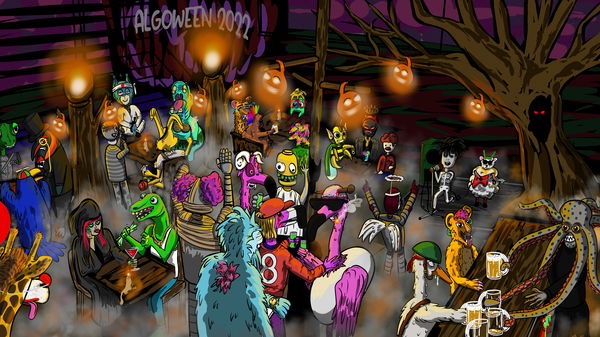 An image of Algoween Party 2022