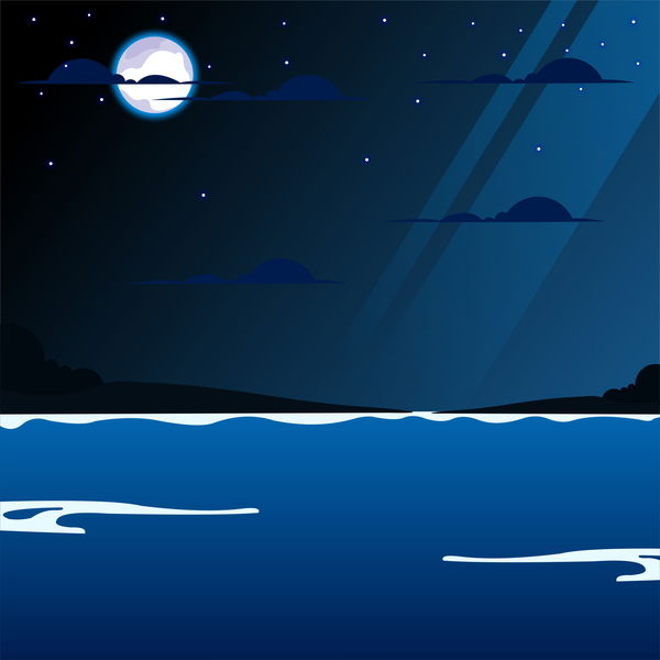 An image of Blue Night (Background)