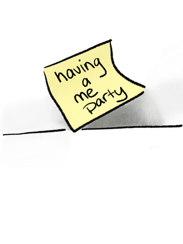 Image of Note, Me Party