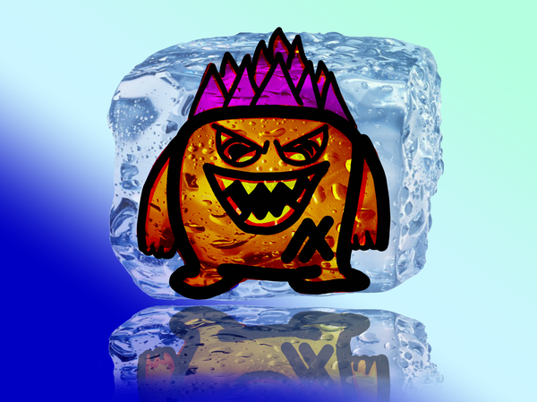 Image of Ice Cubed Algo Monster Roguish