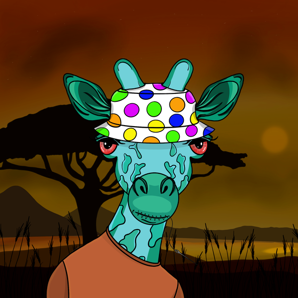 Image of Cool Giraffe #032