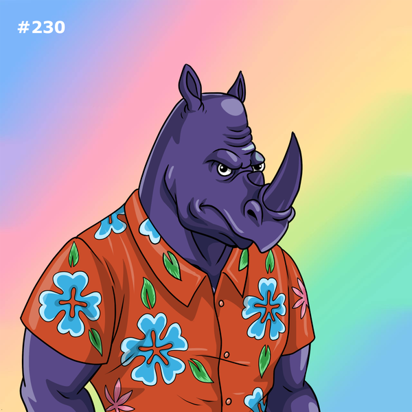 Image of Rowdy Rhino #230