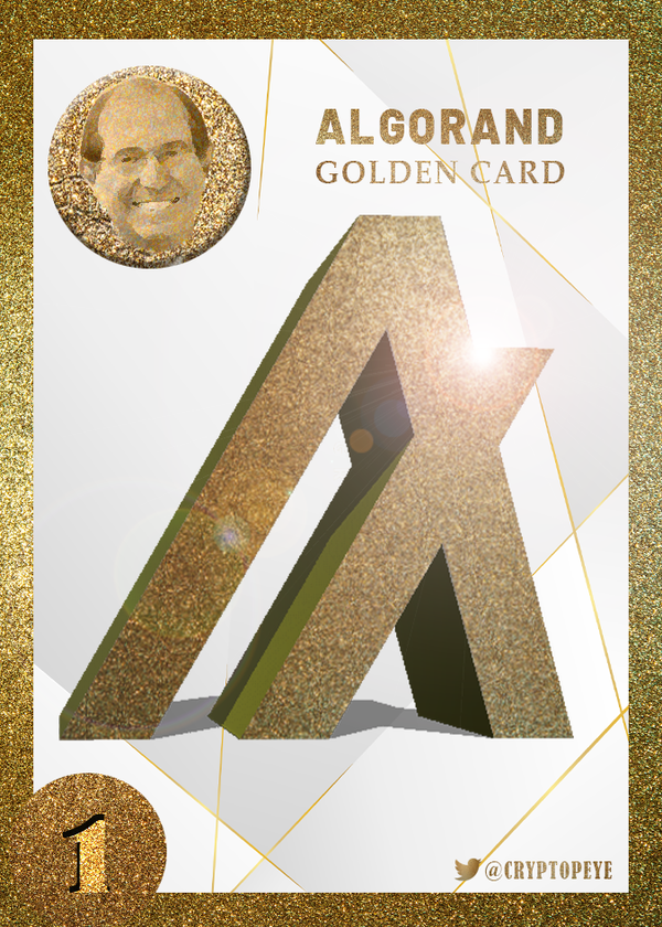 An image of #1 Algo Golden Card