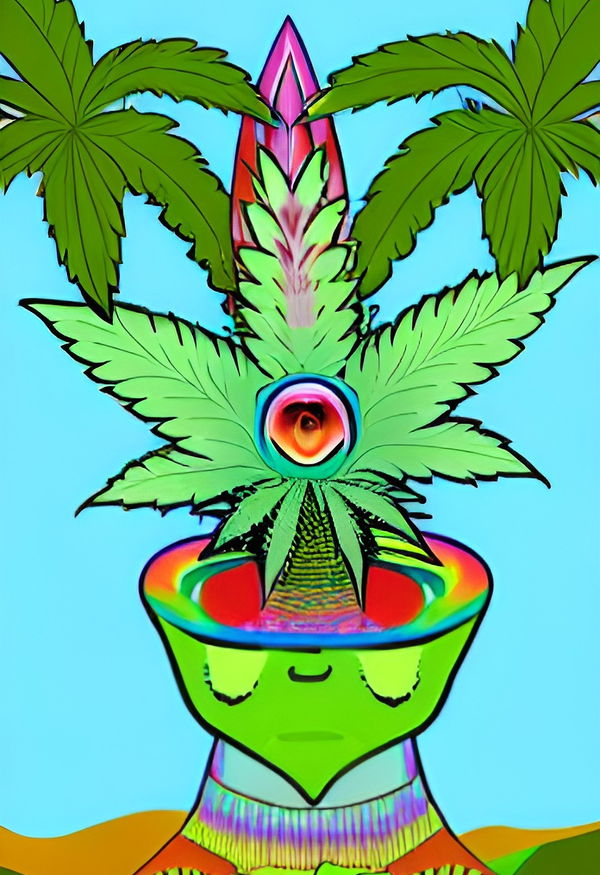 Image of AI Pothead #32