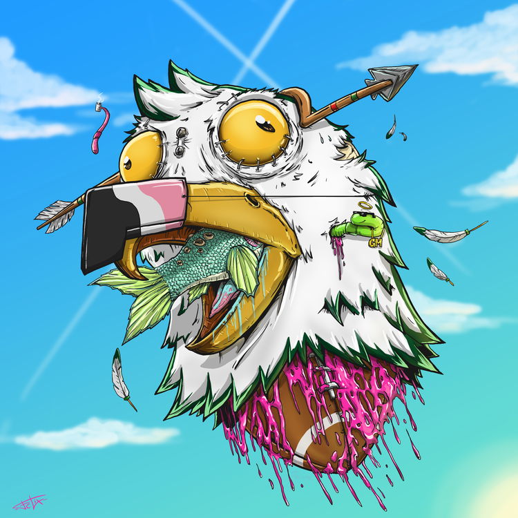 Image of Guillotoon SE #4 - Prize Eagle