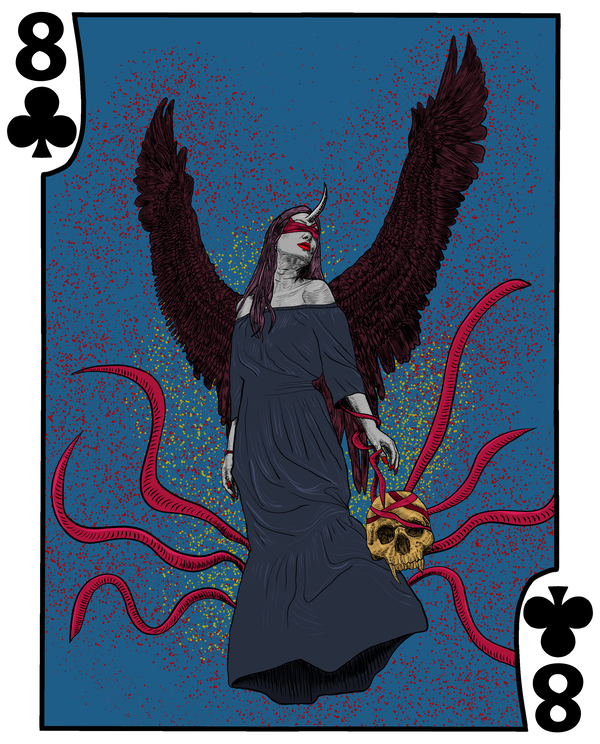 An image of 8 of Clubs