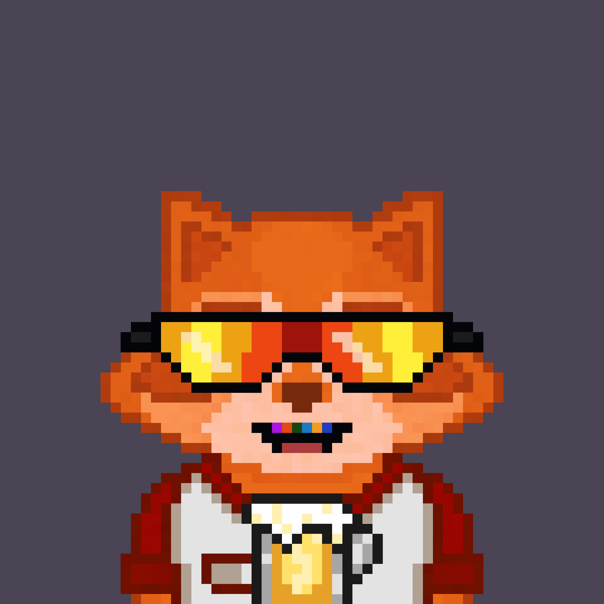 Pixel Raccoon #1544 NFT on Algorand