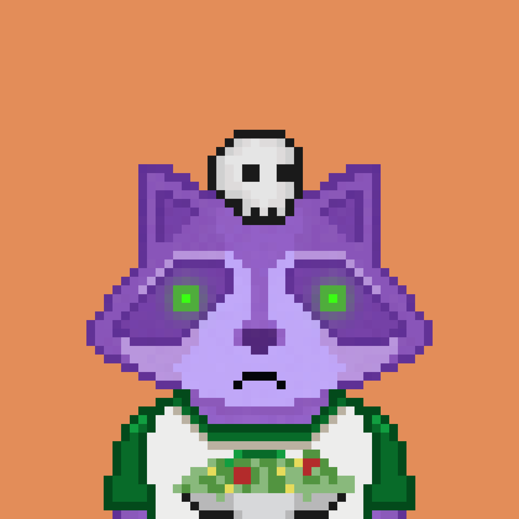 Pixel Raccoon #1586 NFT on Algorand