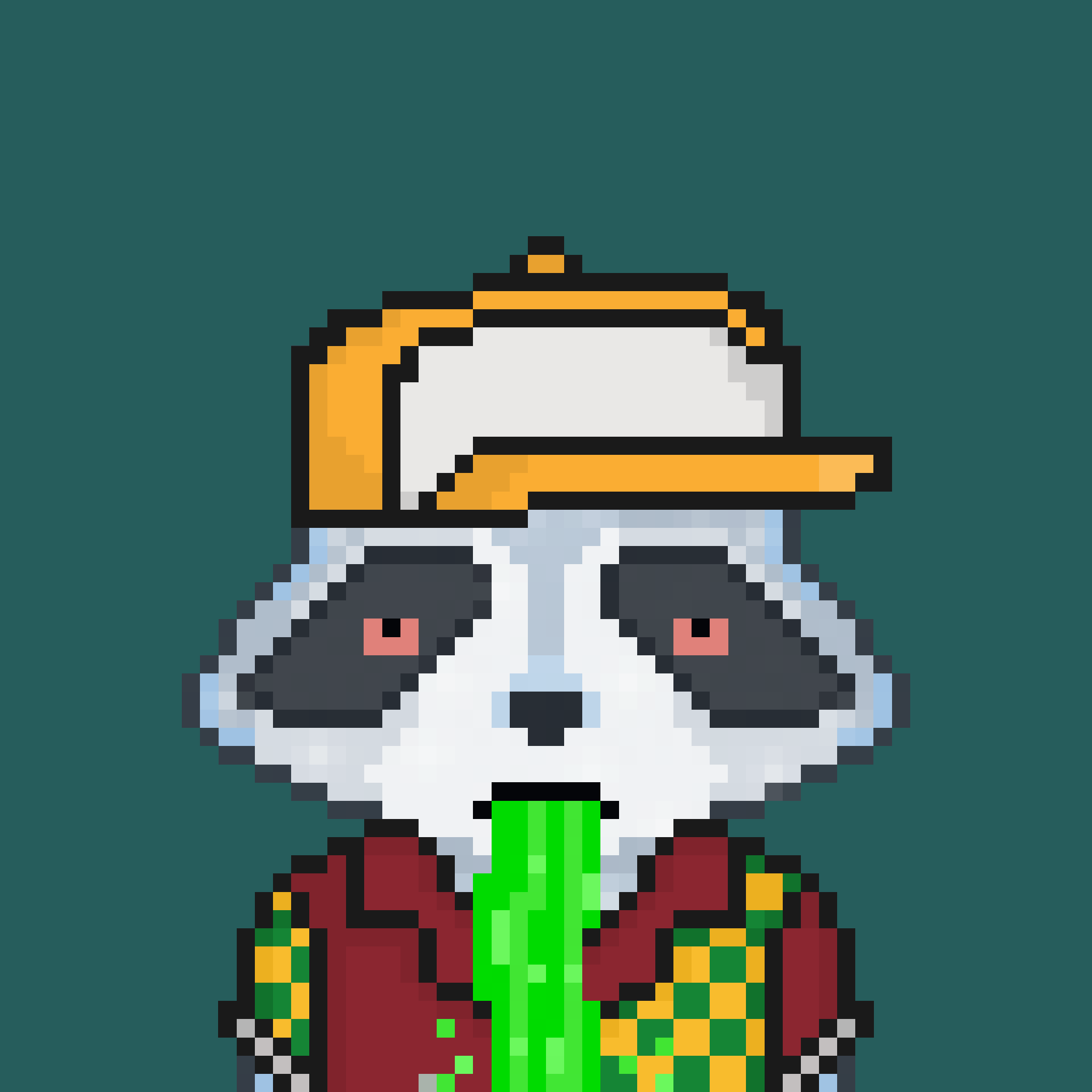 Pixel Raccoon #1601 NFT on Algorand