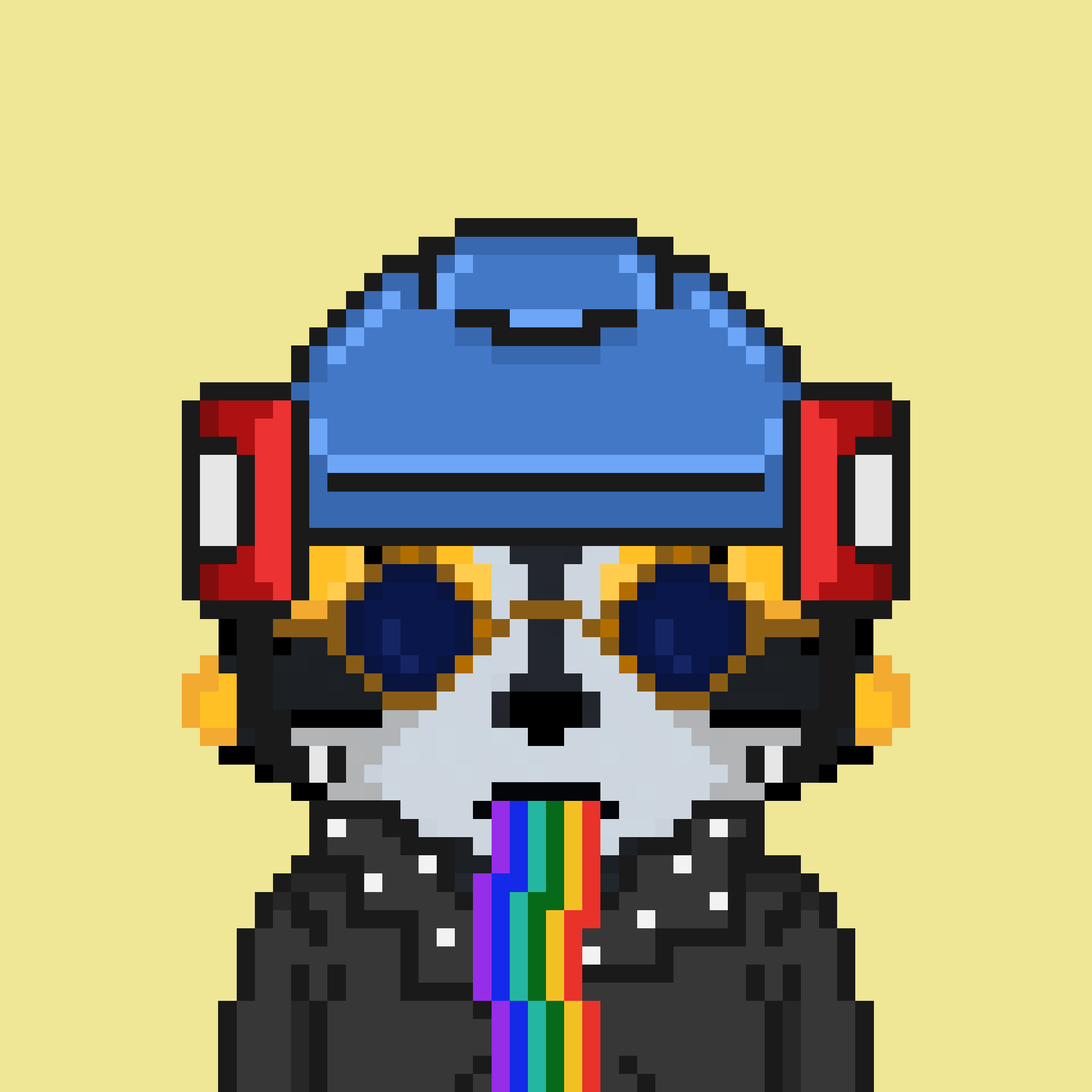 Pixel Raccoon #1602 NFT on Algorand