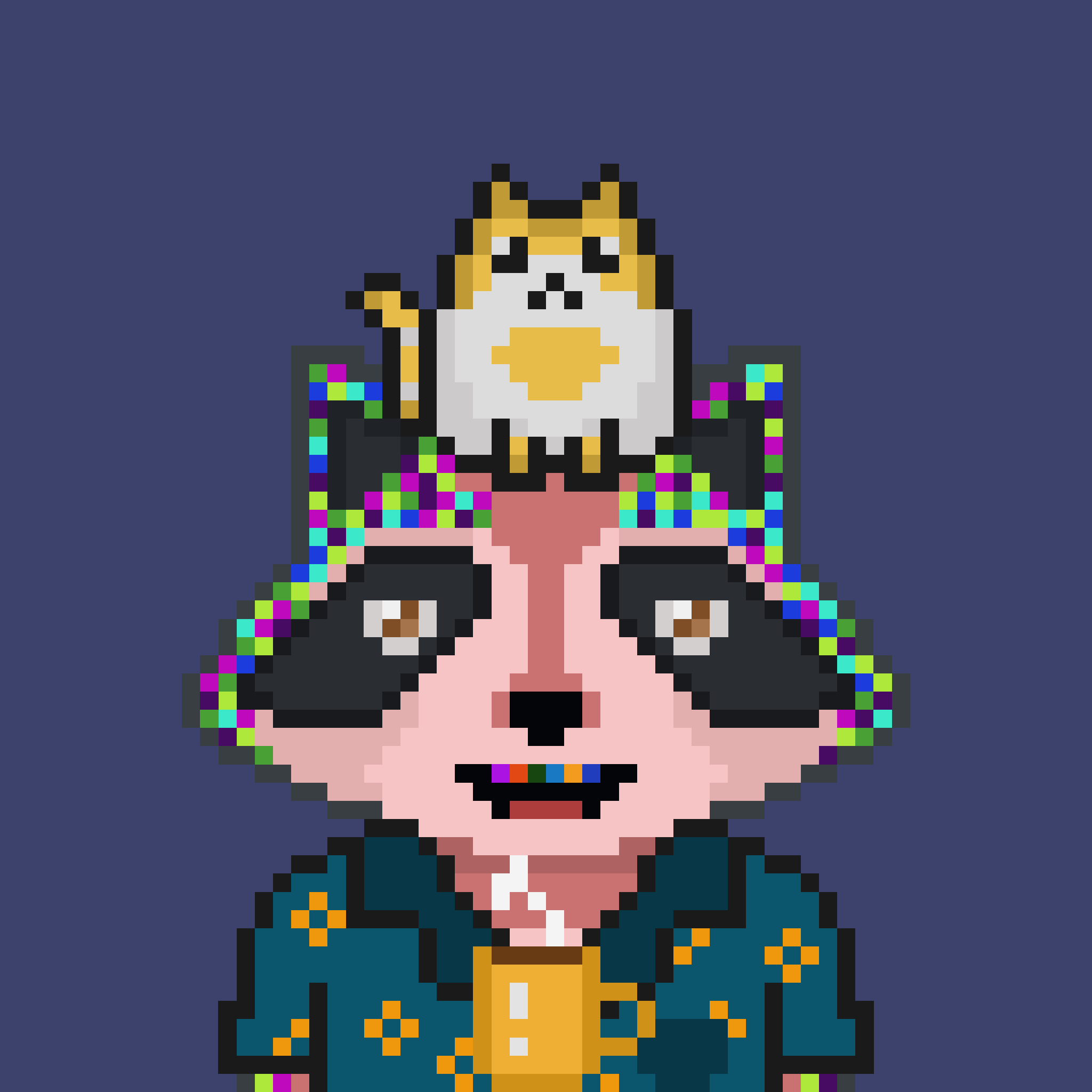 Pixel Raccoon #1678 NFT on Algorand