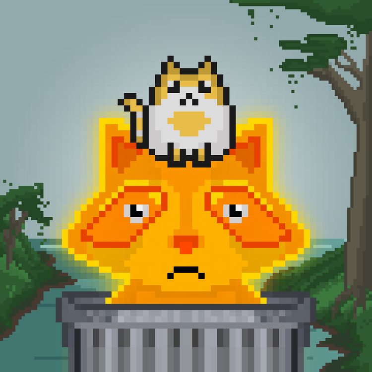 Image of Pixel Raccoon #18